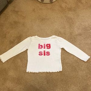Garanimals Big Sis Shirt 24M